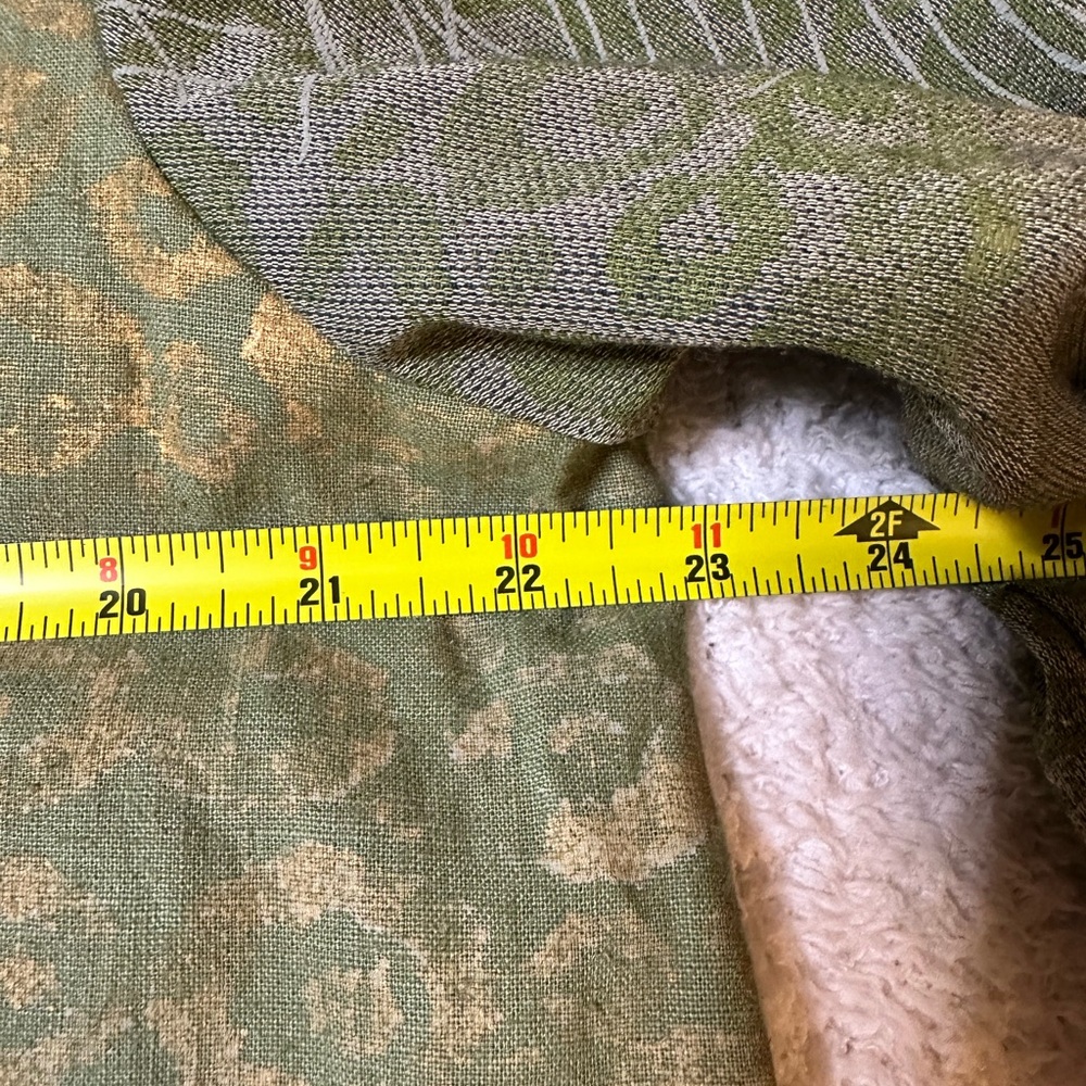 Staley Gretzinger Top S/M Shirt Rare Painted Button Up Lagenlook Art To Wear - Picture 13 of 16